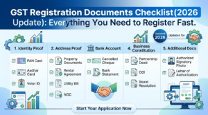 GST Registration Documents Checklist