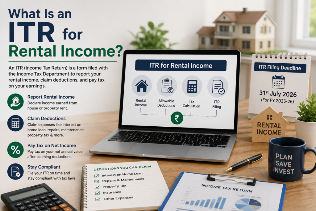 What Is an ITR for Rental Income? Rental Income Tax Filing, Deductions and Tax Calculation