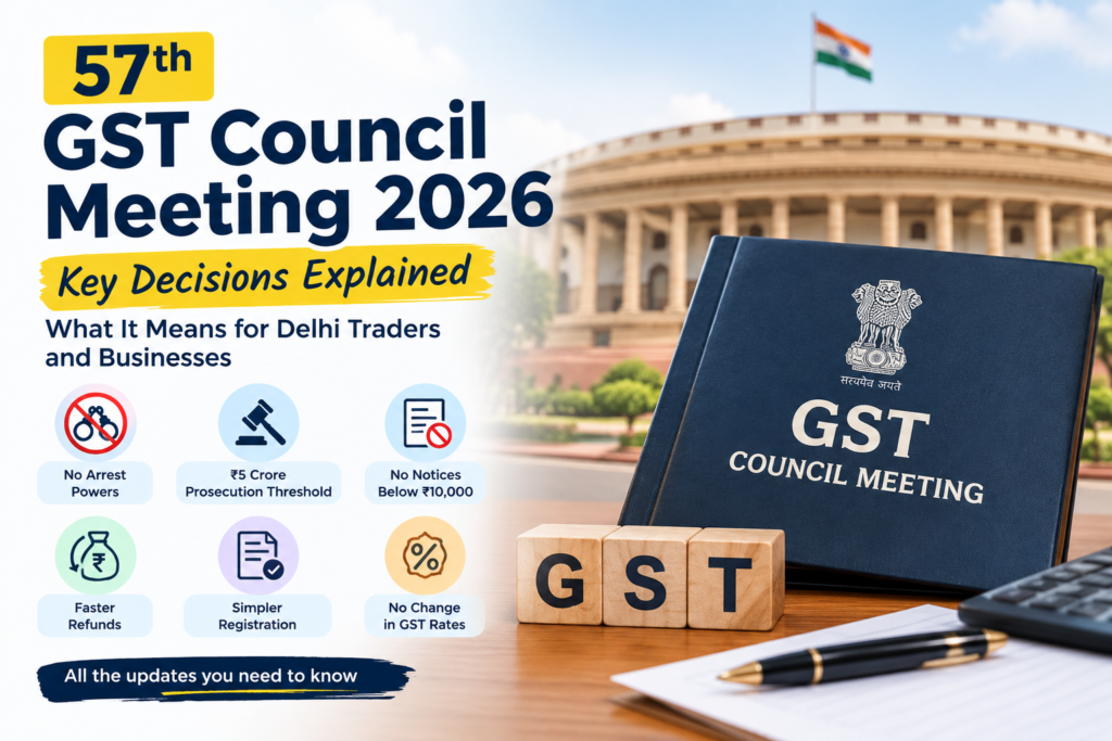 57th GST Council Meeting 2026