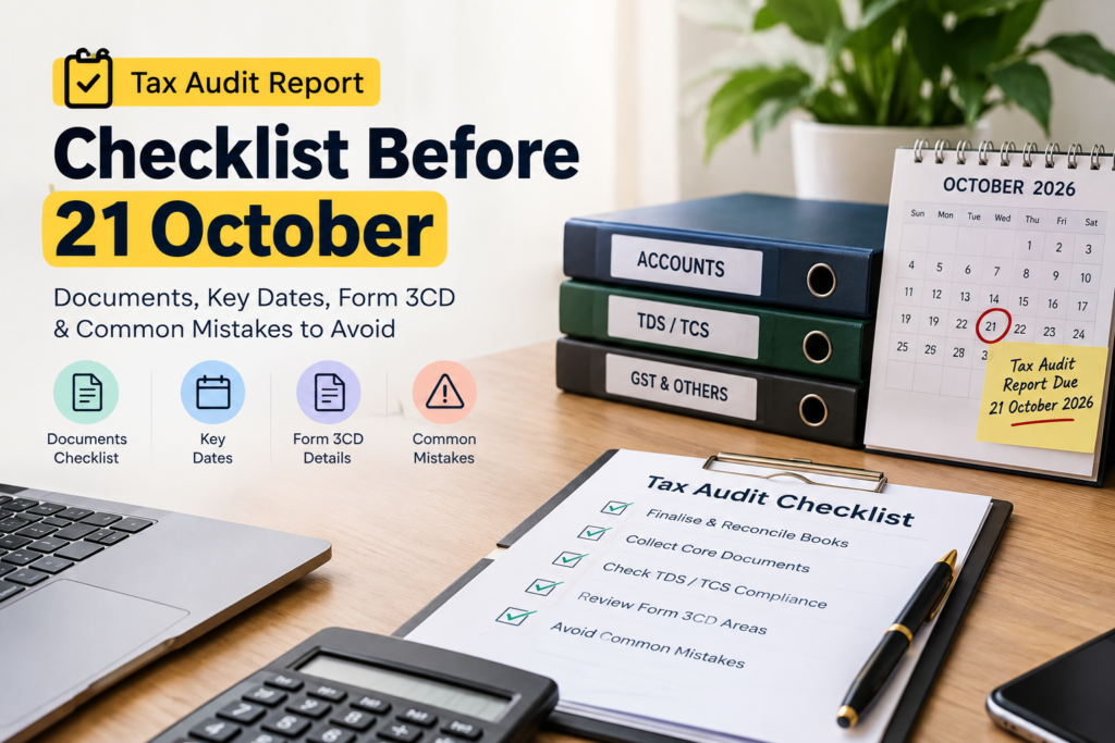 Tax Audit Report Checklist